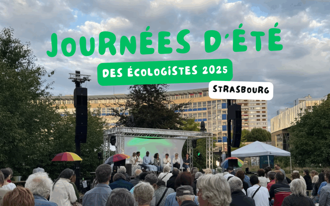 Journées d’Été des Écologistes 2025 à Strasbourg