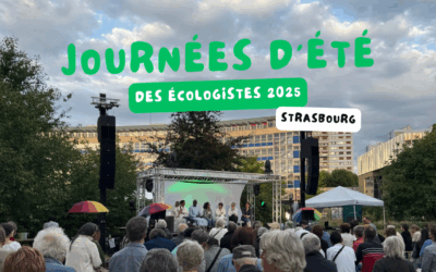 Journées d’Été des Écologistes 2025 à Strasbourg